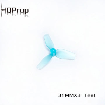 Hqprop 31mmx3 1.2inch Ultralight Propeller 1.2x1.1x3 3-blade Props 1mm Shaft For Rc Fpv Freestyle Micro Fpv Tinywhoop Drones - 0
