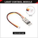 DUMBORC 3CH LED Lamp Light Controller Switch Panel System Turn on/off  ZH1.5/JR Plug for RC Mini Car Fixed-wing Aircraft Parts-7