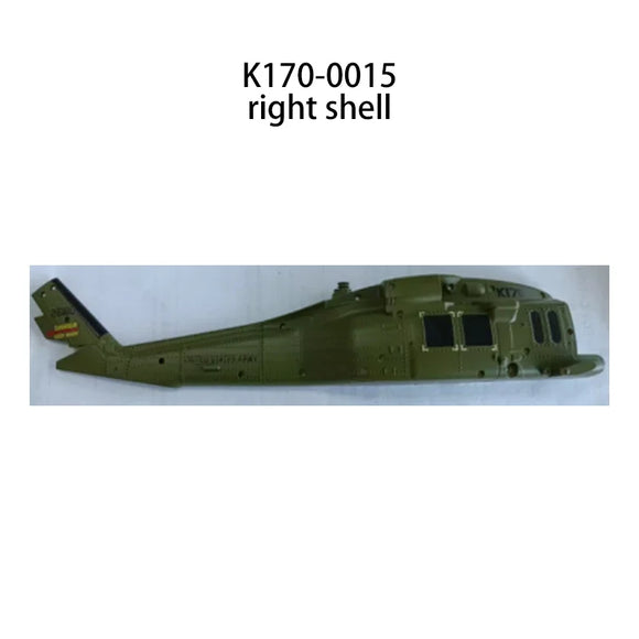 XKS K170 WLtoys RC Helicopte Plane Spare Parts Motor/Circuit board/Servo/Tail Blades/Screw/Shell/Propeller/Receiver