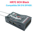 HelloRadio HR7C PWM 8CH Receiver CC2500 Chip Compatible D8 D16 SFHSS Fixed Wing Aircraft Model Remote Control Drone Airplane-7