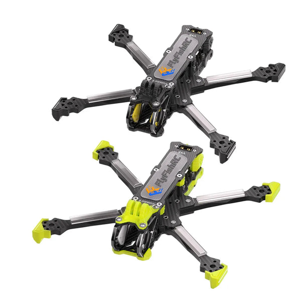 FlyFishRC VX5 V2 O4 5 inch T700 Volador Deadcat FPV LR Frame Kit compatible with DJI O3/O4 PRO Air Unit for FPV Freestyle