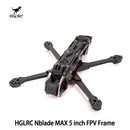 HGLRC Nblade MAX 5inch Ture X / DC Freestyle Cinematic FPV Frame for Freestyle & Cinematic Racing Quadcopter RC Parts NEW-1