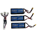 11.1V 1600mAh 30C Lipo Battery For GOOSKY E2 / E2 GPS UH-1Y RC Helicopter Original  Spare Parts Accessories