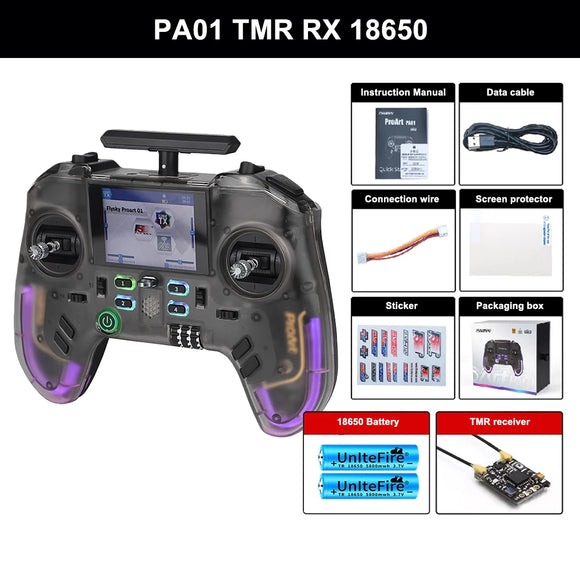 Flysky ProArt pa01 Double loop Colorful H7 controller remote control drone mini Hall assembly with built-in 500mw