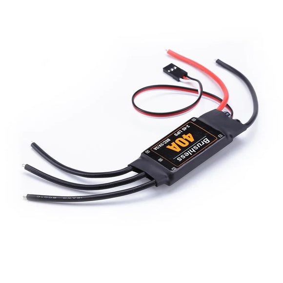 40A Brushless ESC  2-4S Electronic Speed Controller With 5V 3A UBEC 3.5MM Banana Head For RC FPV Quadcopter Airplanes Helicopter