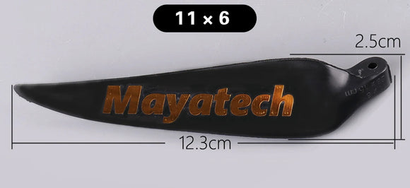 Mayatech 8MM Package for sale model aircraft metal folding propeller + folding nylon propeller fixed wing propeller clamp seat