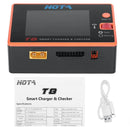 HOTA T8 650W 22A XT60 1-8S Intelligent Charger Checker for a wide range of devices NiZn/Nicd/NiMH Battery RC Drone Spares-5