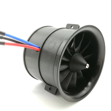 AM-70mm AM-70mm 12 Blades Ducted Fan EDF Unit with 4S 3400KV Brushless Motor for RC Airplane - Motors at ZoneFPV