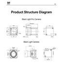 Axisflying OWL Black Light PRO Camera CVBS 1800TVL 1/1.8" Sensor PAL NTSC 19*19MM For RC FPV Drone Quadcopter-6