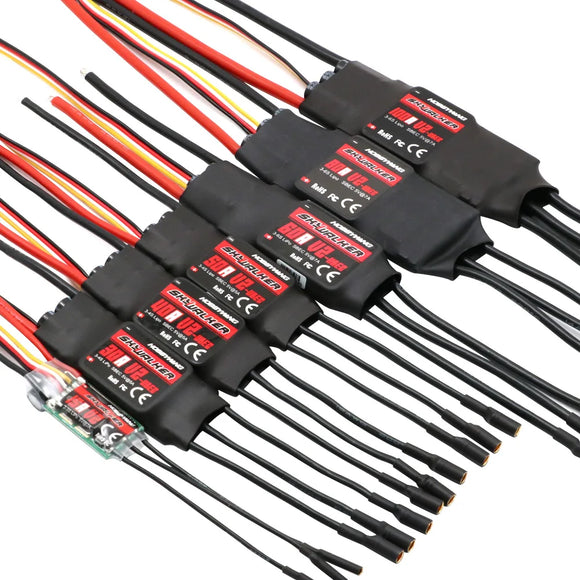 Hobbywing Skywalker 40A 50A 60A 80A 15A 20A 30A 100A 120A V2 130A160A ESC Speed Controller With UBEC For RC Airplanes Helicopter