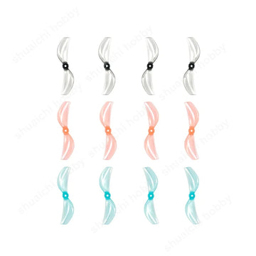 2Pairs GEMFAN Whoop FPV Drone 45mm Propeller 2/3 Blades Replacement Paddles 1.5mm Shaft for RC Pavo Pico Meteor75 Pro Frame - 0