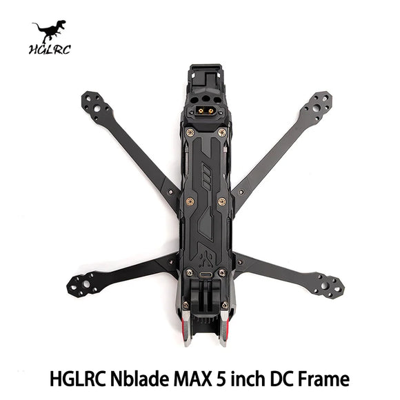 HGLRC Nblade MAX 5inch Ture X / DC Freestyle Cinematic FPV Frame for Freestyle & Cinematic Racing Quadcopter RC Parts NEW