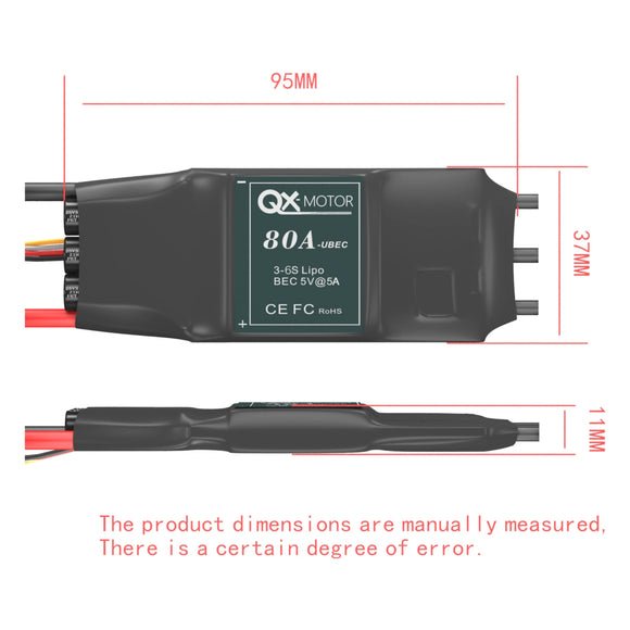 Nouveau moteur brushless QX-MOTOR 64mm EDF CW CCW ventilateur 12 pales Utiliser ESC 60A 80A pour hélicoptère RC Jet Quadricoptère pièces de drone multiaxe