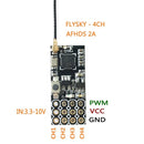 FS2A 4CH AFHDS 2A Mini Compatible Receiver PWM Output for Flysky i6 i6X i6S / FS-i6 FS-i6X FS-i6S Transmitter-6