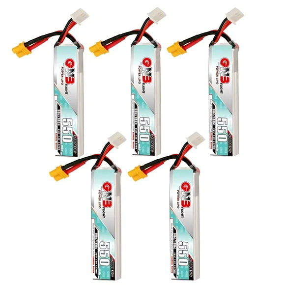 GNB LiPo Battery 2S 7.4V 550mah 90C/180C For RC Quadcopter Helicopter FPV Mini Drone TINY8X Beta75S QX2 120S Parts 7.4V Battery