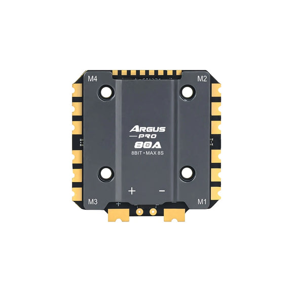 Axisflying Argus ECO F722 8S FC Stack (80A/120A 8/32bit ESC, 8-Motor Support) - Plug & Play for FPV Freestyle Drones