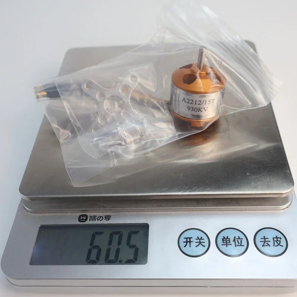 Outrunner-Motor für RC-Flugzeuge, Multicopter - Mehrere KiloVolt-Optionen 930KV 1000KV 1400KV 2200KV 2700KV A2212 Brushless