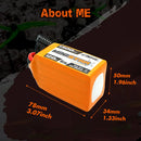2pcs CNHL 6S 22.2V Lipo Battery 1300mAh 1500mAh 1800mAh 120C With XT60 Plug For RC FPV Drone Quadcopter Helicopter Airplane