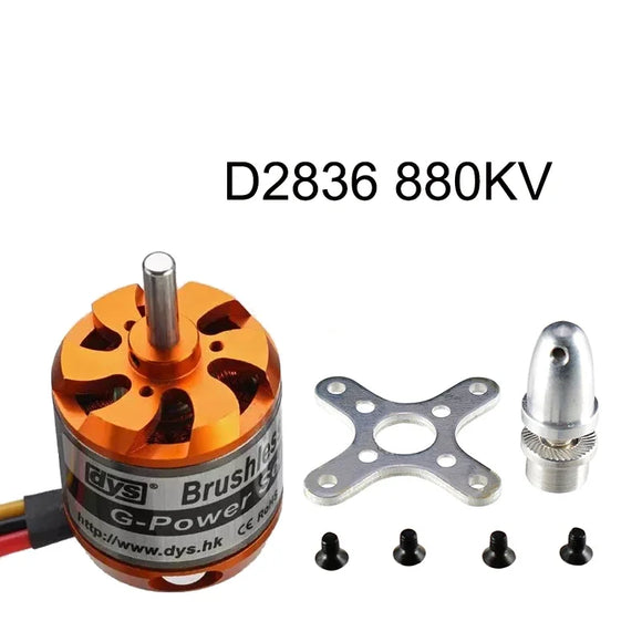 DYS Aeromodel 2225 2822 2212 2826 2830 2836 3530 3536 3542 3548 Brushless Motor For RC Multicopters Plane Fixed-wing Aircraft