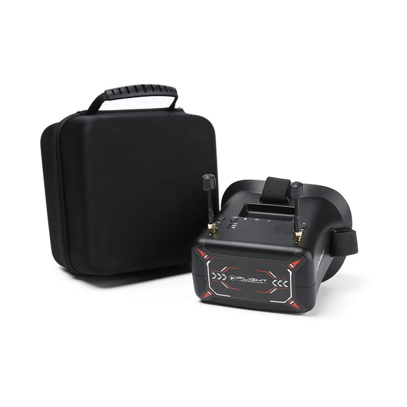IFlight 4.3 Inch FPV Analog Goggles with DVR Function 40CH 5.8GHz Built-in 3.7V/2000mAh Battery for Drone Racing And Flying