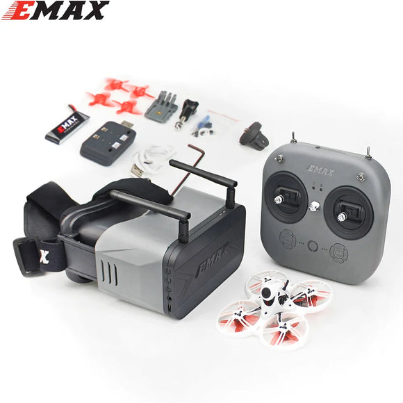 Emax Tinyhawk III RTF Kit RC FPV Racing Drone F4 5A 15000KV RunCam Nano 4 37CH 25-100-200mW VTX FrSky D8  Controller Goggles