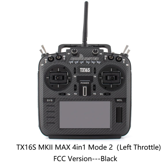RadioMaster TX16S MKII MAX Radio Control System ExpressLRS Multi-protocol 4in1