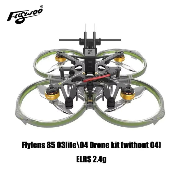 Flywoo Flylens 85 HD O4 PRO 2S LED Whoop FPV Drone V1.3 Mini Quadcopter Racing Drone Streaming