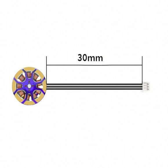 Flywoo ROBO 1002 FPV Motor Gold/Purple HighSpeed 19800KV/23500KV for Whoop Toothpick Drones Compact Size Racing Quadcopter Engin