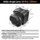 FLYWOO O4 Lite Wide-Angle Lens 155° FOV Wide Field View For DJI O3/O4 O4 PRO Camera Frame FPV Quadcopter Drone Accessory-8