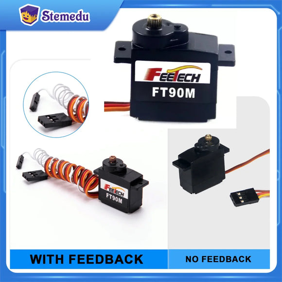 Feetech Feetech Mini 180 Degree Angle 2kg Torque Micro Robot RC Servo Motor FT90M Feedback For Automatic Curtain/Smart Lock Airplane - Servo at ZoneFPV
