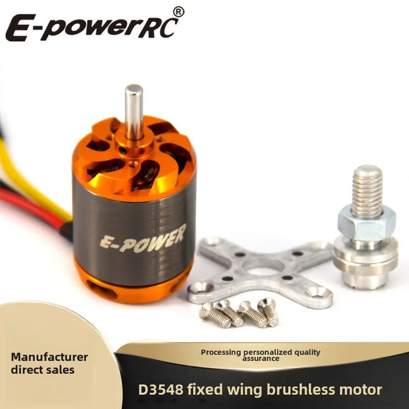Brand Brand original brushless motor D3548-790KV/900KV/1100KV suitable for fixed wing model aircraft electric mountainboard - Motors at ZoneFPV