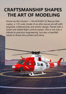 New Goosky E2 Gps 1/35 Rc Helicopter Dual Brushless Motor Tof Flight Control System Bnf/Rtf Remote Control Helicopter Toy Gift image 5