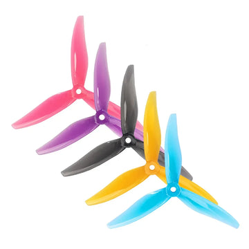 20 pieces/10 pairs Gemfan 5129 5 inch 3 blade propeller prop YUKI co-branded prop for RC FPV racing drone