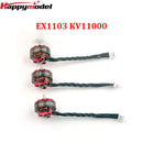4PCS HappyModel EX1103 KV11000 1-2S Brushless Motor Replacement for Bassline 2S Micro 90mm FPV Drone DIY Parts-1