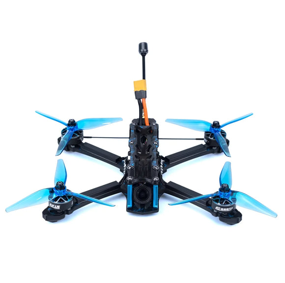 Axisflying Manta 5 SE FPV Drone Kit Squashed-X Frame AE227-1960KV Motor Cinematic Freestyle Drone with GPS -6S