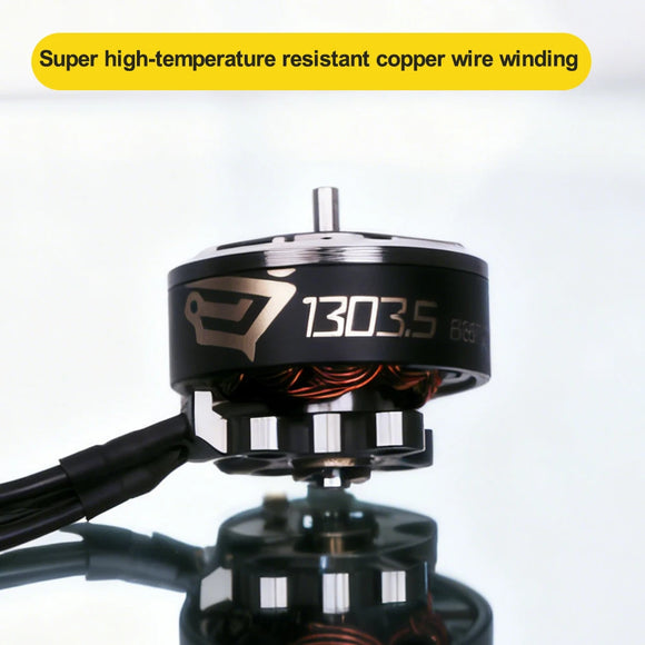 4 pezzi SpeedyBee BeeStorm 1303.5 6660kv Brushless Potenza di picco a livello di millisecondi Compatibile con Mario Mini25 FPV