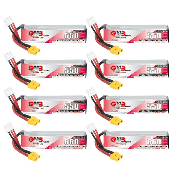 GNB HV 7.6V 550mAh 100C/200C Lipo Battery Tinyhawk For RC Helicopter Quadcopter FPV Racing Drone Spare Parts 2S Battery