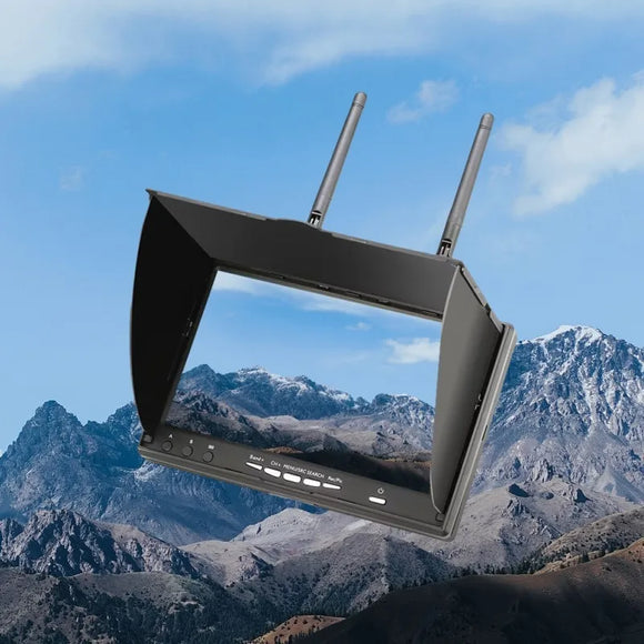 FPVKING LCD5802D 5802 5.8G 40CH 7 Inch FPV Monitor with DVR Build-in Battery For FPV Multicopter RC Quadcopter