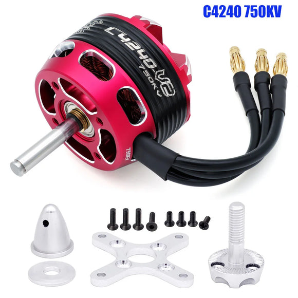 Moteur brushless SURPASS HOBBY 3-6S C4240 C4250 C4260 pour avion RC Multicoptère Moteur brushless Outrunner