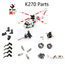 Spare Parts List For Wltoys XK K270 RC Helicopter Main Blade Gear Tail Motor Rotor Head Servo Swashplate Body Shell Reciever image 1