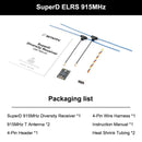 BETAFPV SuperP 14CH/SuperD ELRS 915M/2.4G Diversity Receiver Compatible with RC Model Multi rotor Fixed Wing-7