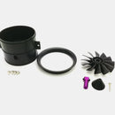 Ventilador entubado AM-70mm de 12 aspas con unidad EDF y motor sin escobillas 4S 3400KV para avión RC-4
