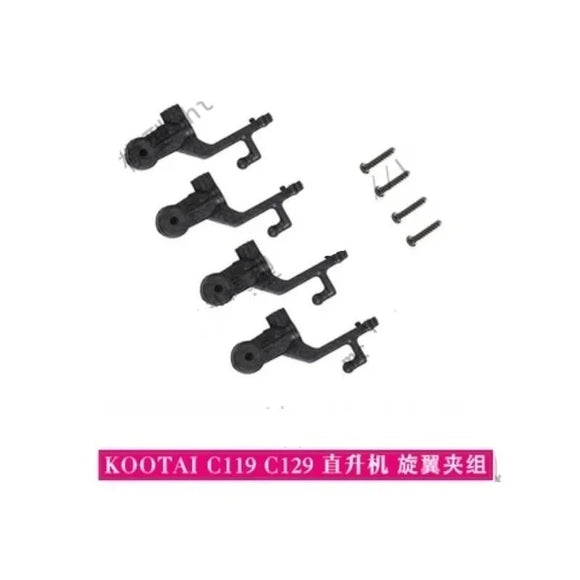 Spare Parts List For RC ERA C129V2 4CH RC Helicopter Canopy Main Frame Gear Motor Blade Receiver Servo C129 V2 Accessories image 22