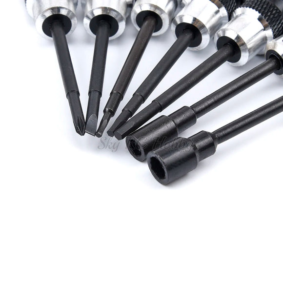 7PCS/Set 0/1/1.5/2/2.5/4/5.5mm DIY Hexagonal Hex Screw Driver Tool Set Screwdriver For RC Camera Drone FPV Quadcopter Helicopter
