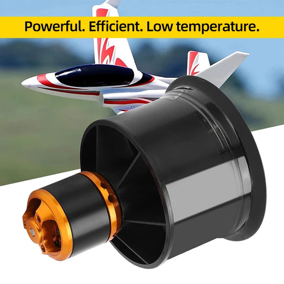 QX-MOTOR 50MM EDF QF2611 Brushless Motor 3300/4000/4600/5000KV CW/CCW 12-Blatt Impeller für 3-4S Lipo RC Flugzeugmodell
