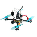 Velociraptor Kit de marco de 2 pulgadas (90 mm) / 3 pulgadas (116 mm) 1S 2S compatible con la unidad O4 Lite Air Digit Sistema aéreo para drones de carreras FPV-3