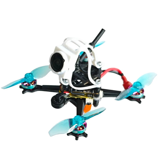 Velociraptor Kit de marco de 2 pulgadas (90 mm) / 3 pulgadas (116 mm) 1S 2S compatible con la unidad O4 Lite Air Digit Sistema aéreo para drones de carreras FPV