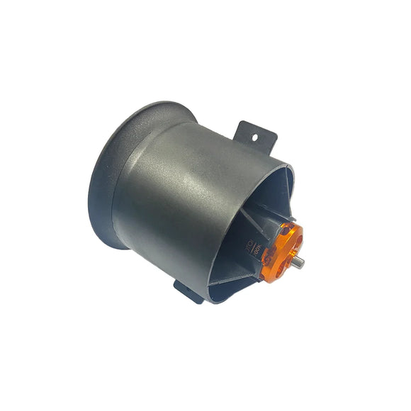 QX-MOTOR Ventola intubata da 70 mm a 12 pale EDF con motore brushless 6S, utilizza ESC da 100 A, adatta per jet, elicotteri, droni e parti ad ala fissa