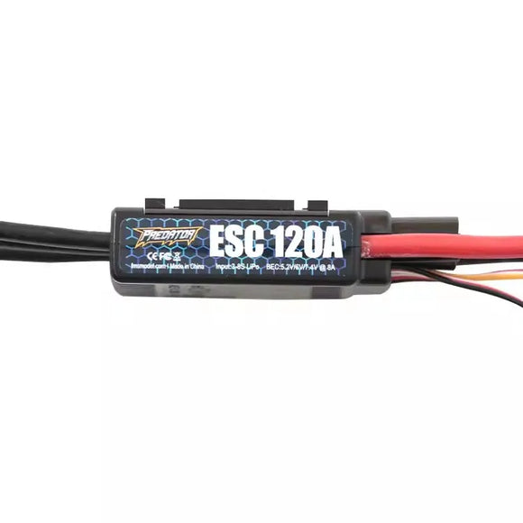 FMS ESC Speed Control Brusheless 6A 12A 20A 40A 50A 60A 80A  100A 120A New Predator RC Airplane Model Plane Avion Spare Parts