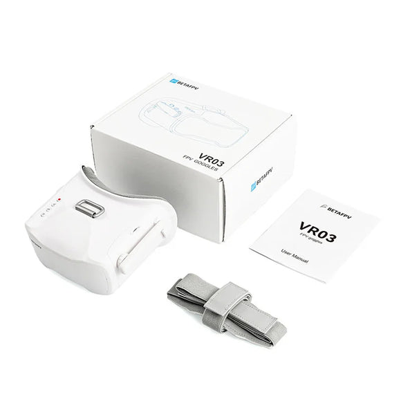 BETAFPV VR03 FPV Goggles 64GB Storage DVR Recording 48CH RC FPV Racing Drones